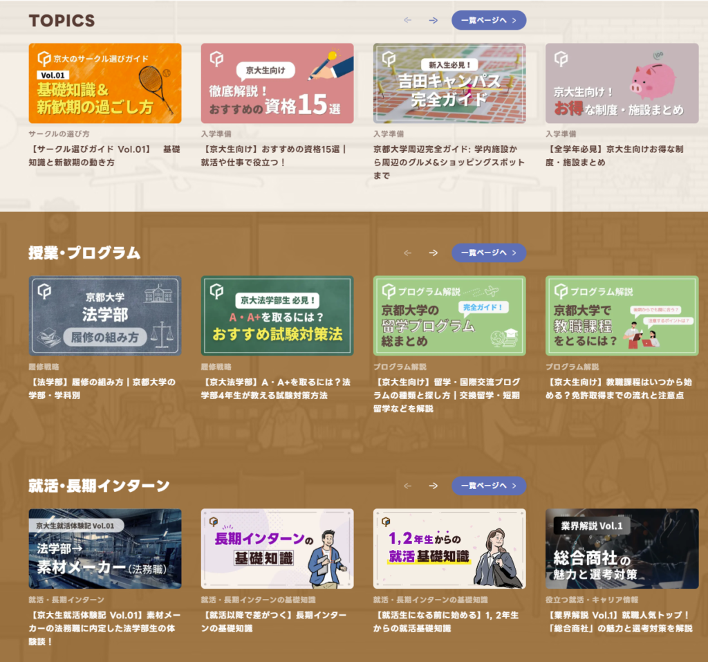 京大mapサイトデザイン全面リニューアルのイメージ